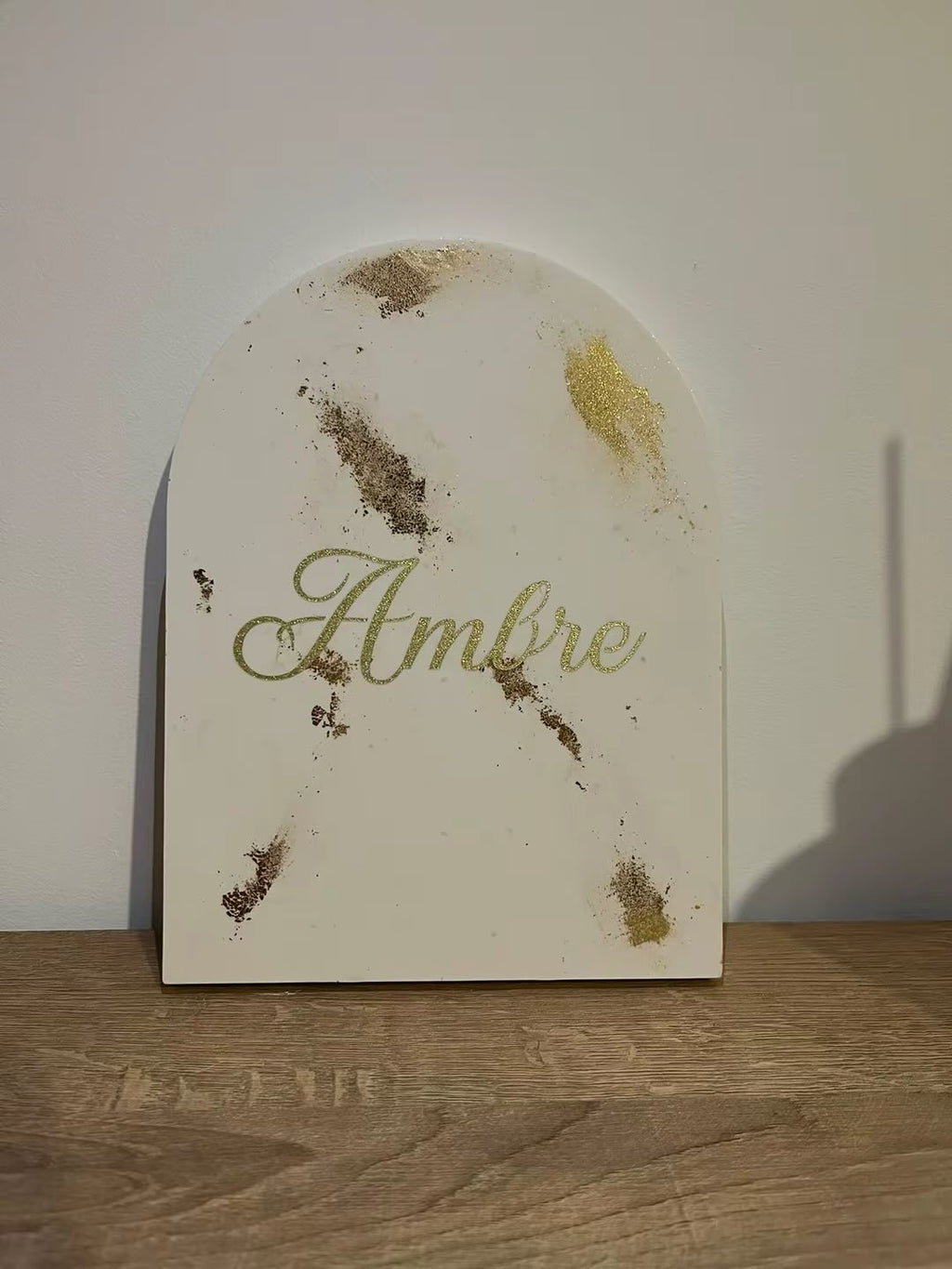 Plaque personnalisée