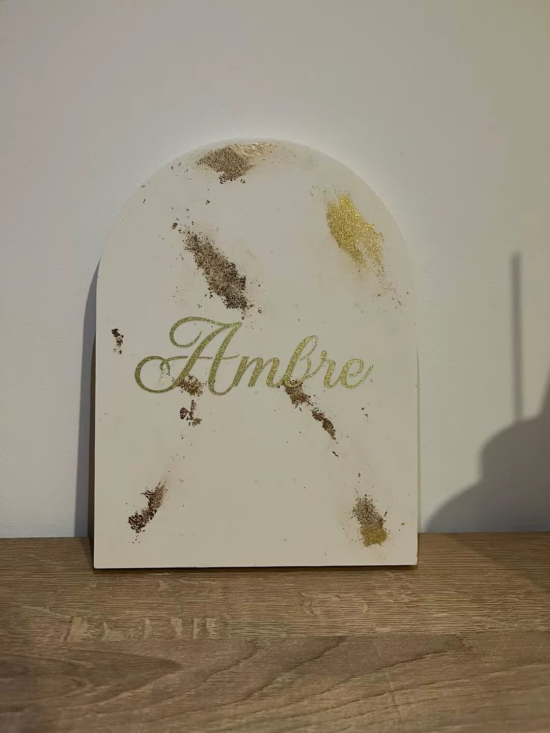 Plaque personnalisée