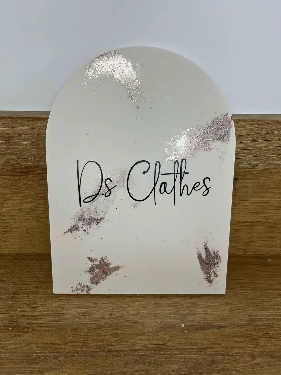 Plaque personnalisée