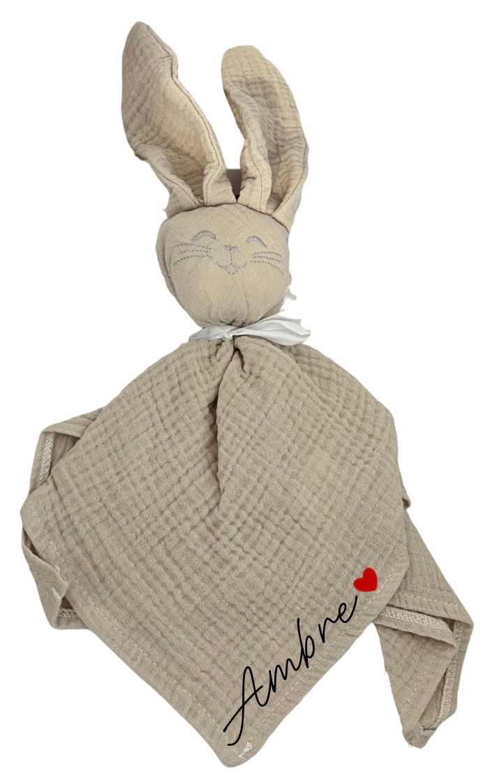 Doudou Lapin Beige