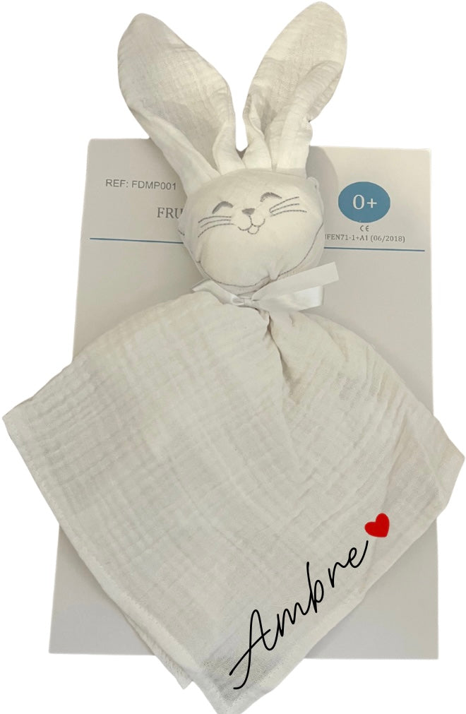 Doudou Lapin Blanc